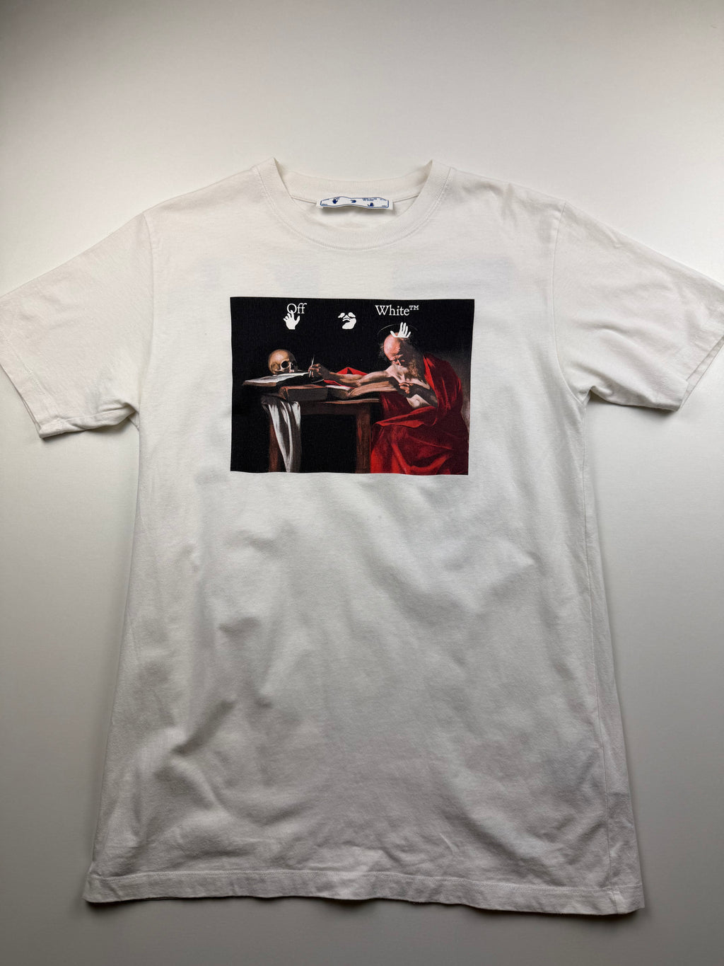 T-Shirt Off-White « Caravaggio » – Taille M – Blanc