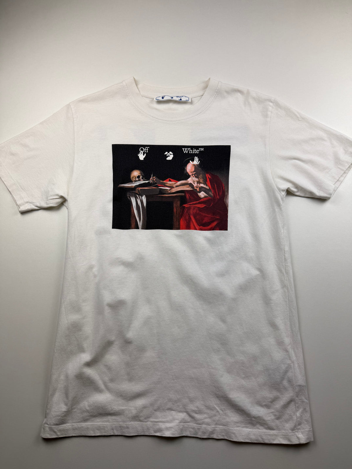 T-Shirt Off-White « Caravaggio » – Taille M – Blanc