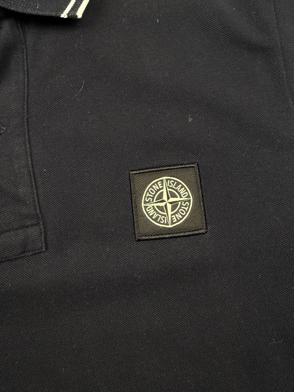 Polo Stone Island – Taille S – Bleu Marine
