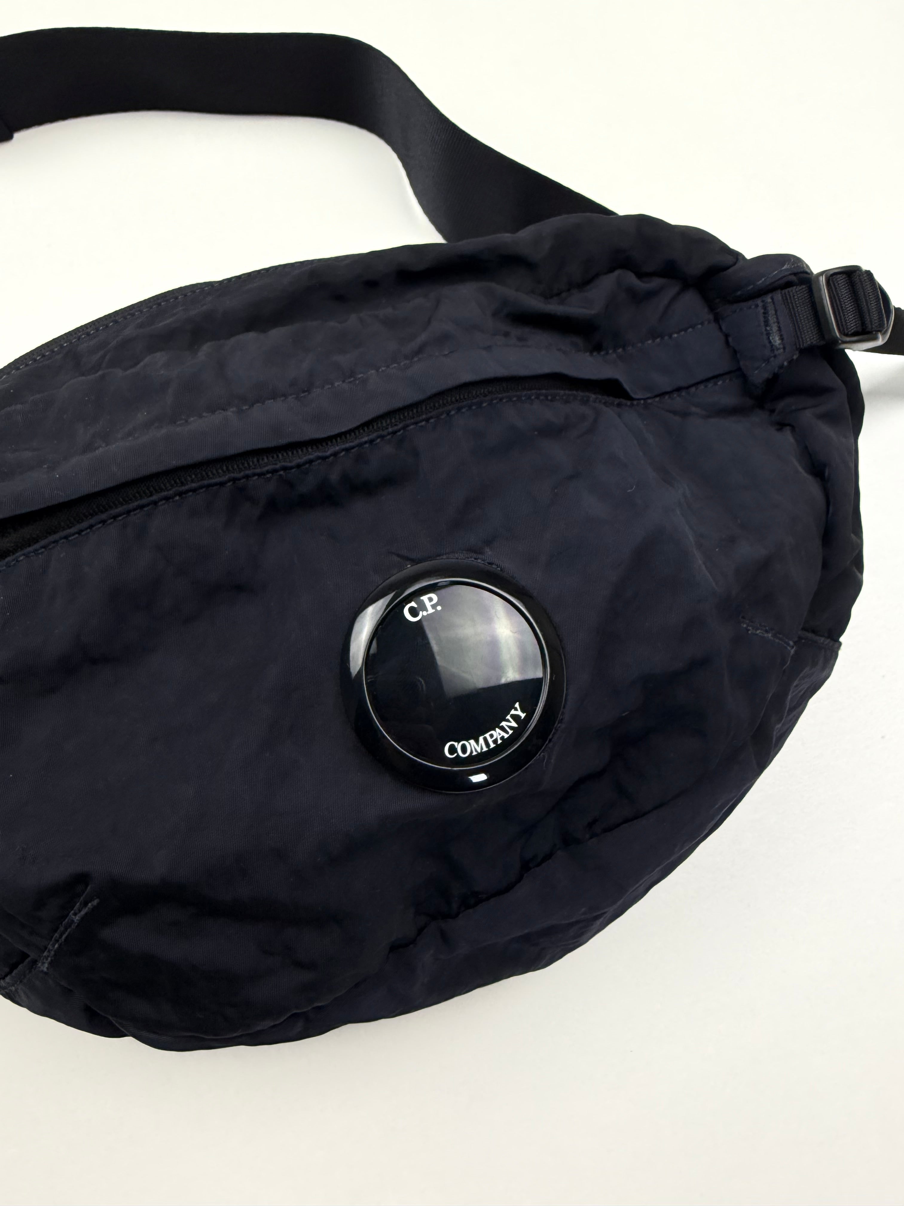 Sacoche Banane C.P. Company – Bleu Nuit / Noir