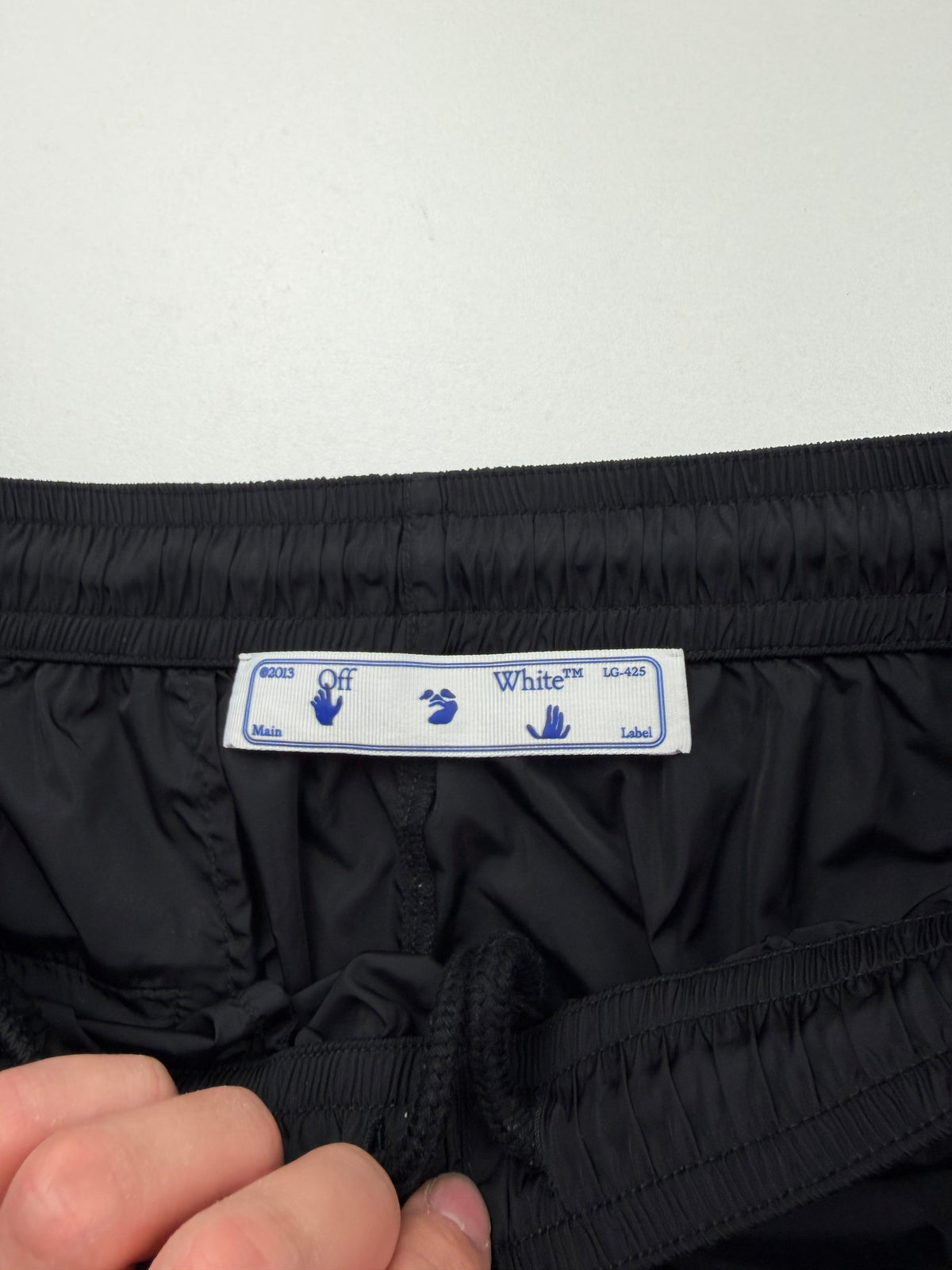 Jogging Off-White «Diagonal Track Pants» – Taille S – Noir