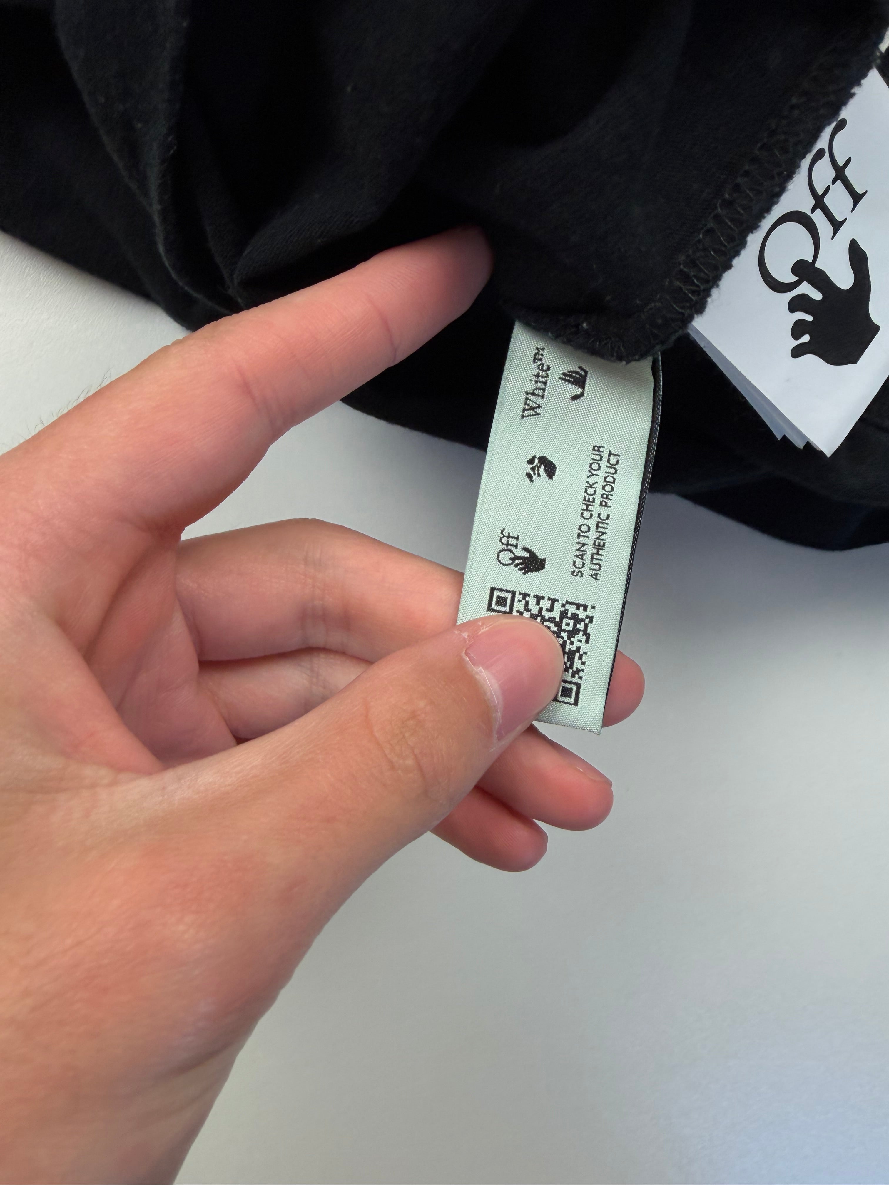 T-shirt Off-White “Back Arrows Sketch” – Taille M – Noir