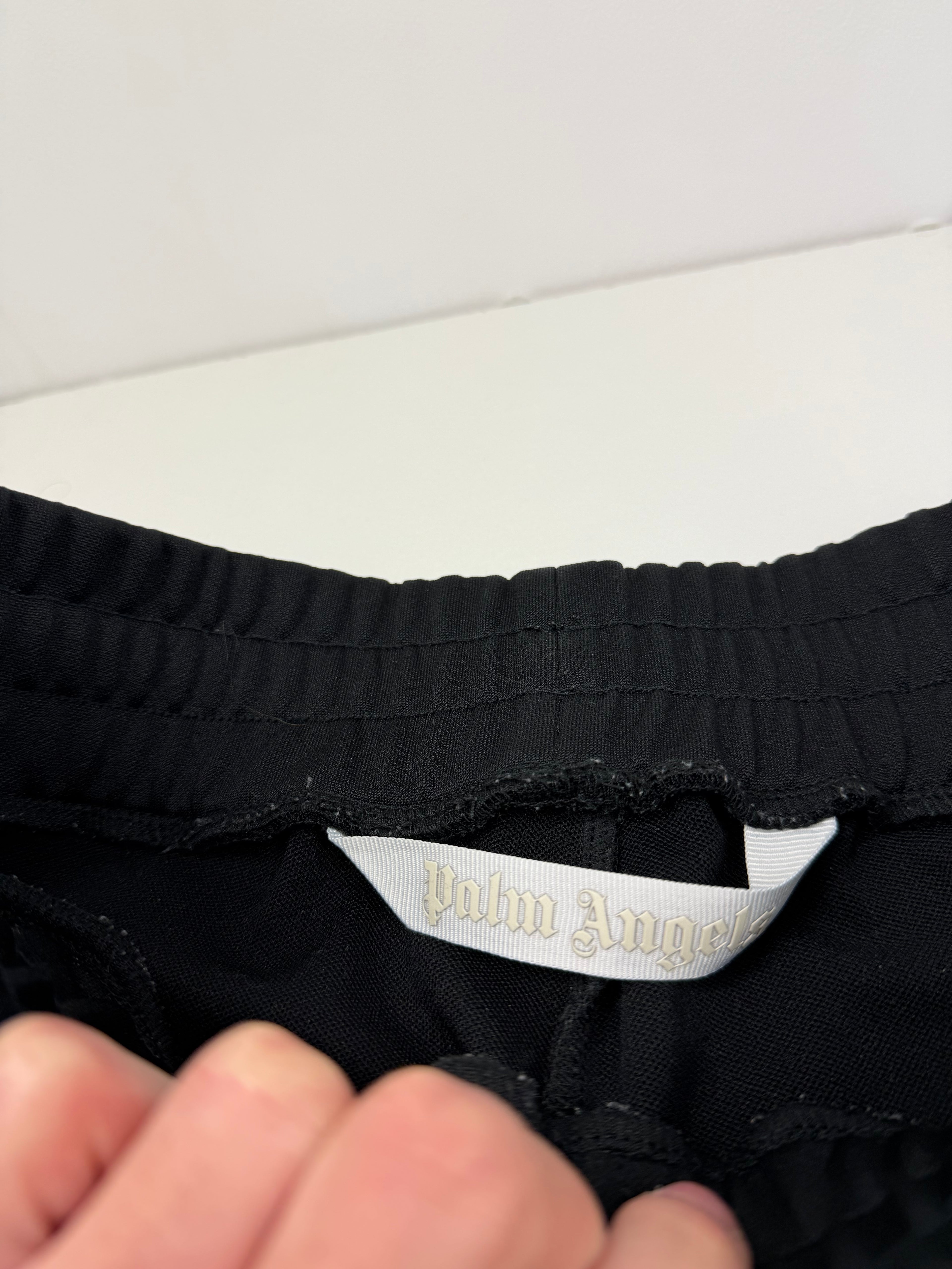 Jogging Palm Angels – Taille S – Noir avec Bandes Blanches