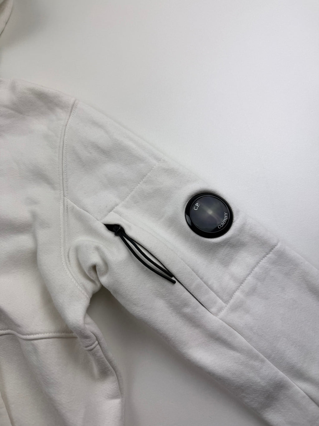 Pull à Capuche C.P. Company – Taille S – Blanc