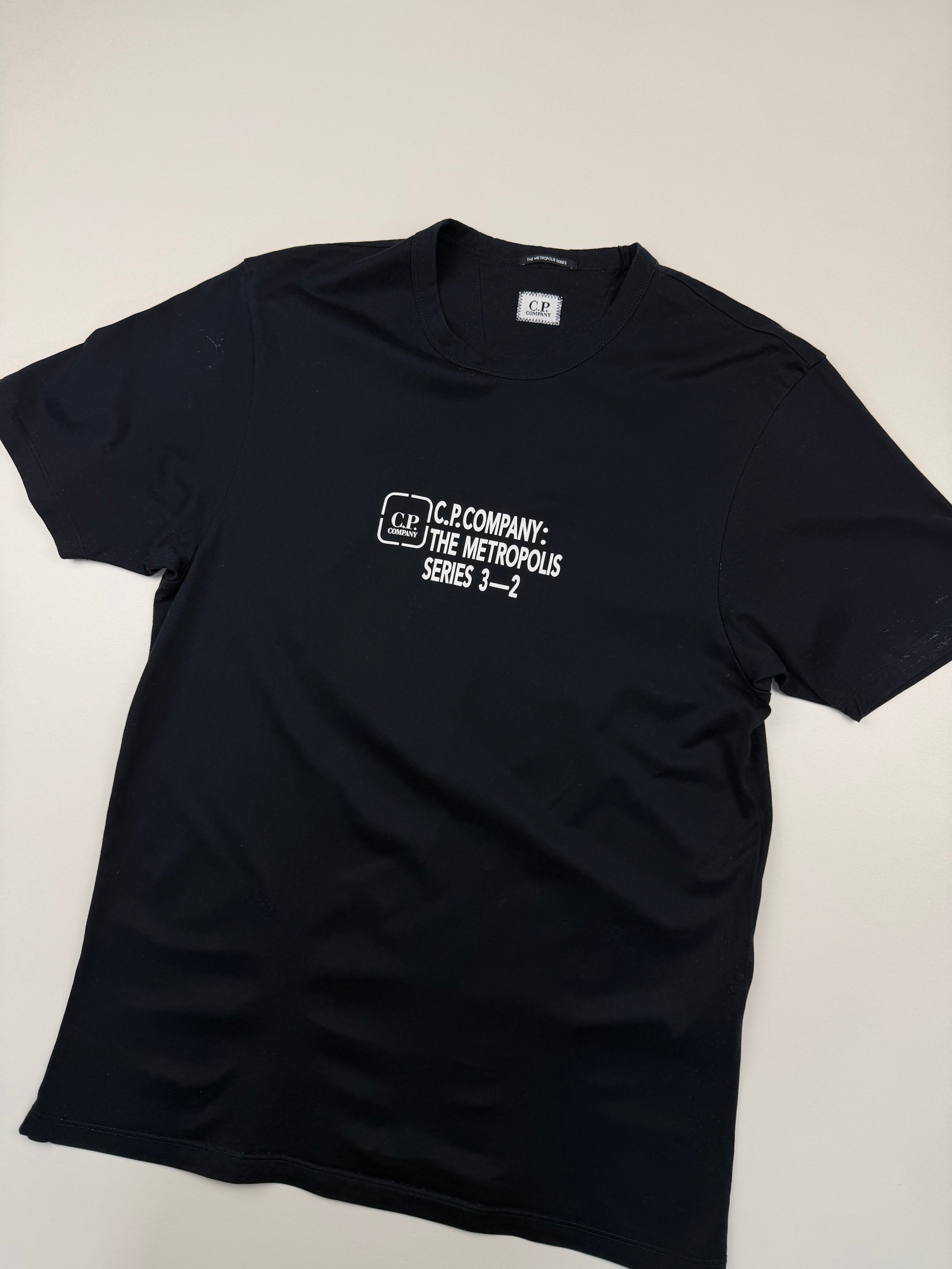 T-shirt C.P. Company “Metropolis Series” – Taille M – Bleu Marine