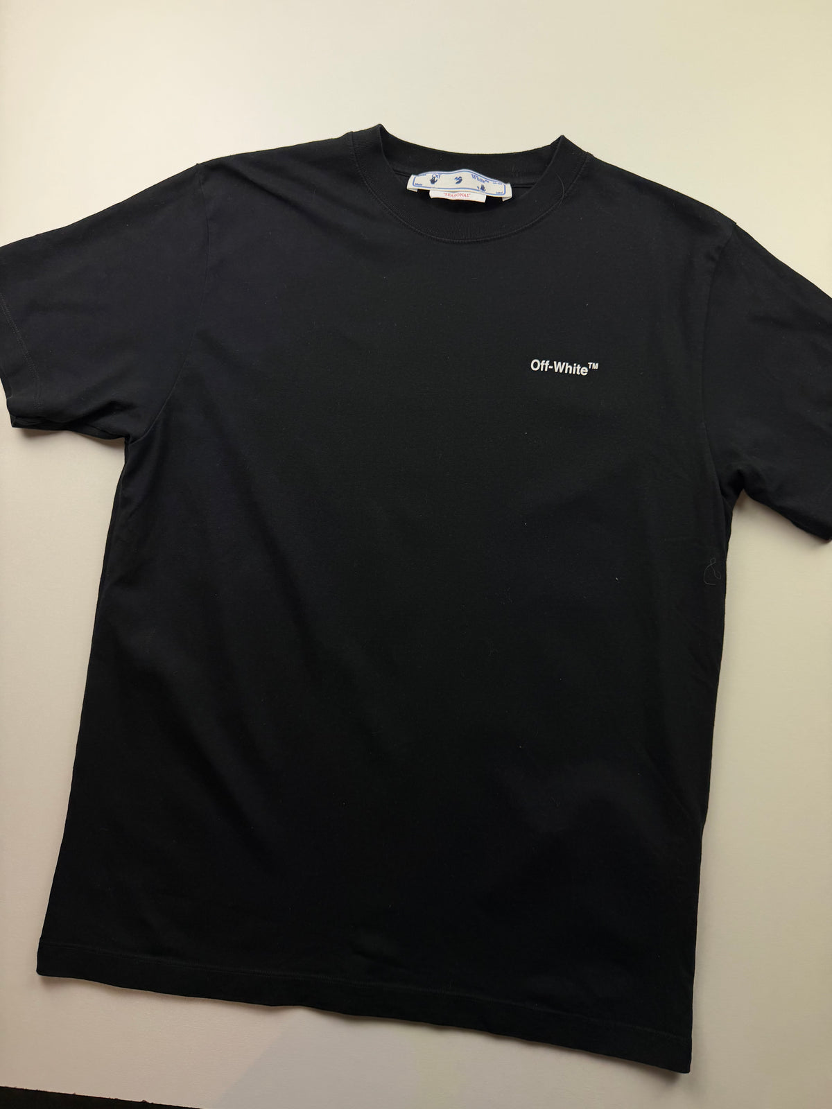 T-Shirt Off-White « Chain Arrows » – Taille L – Noir