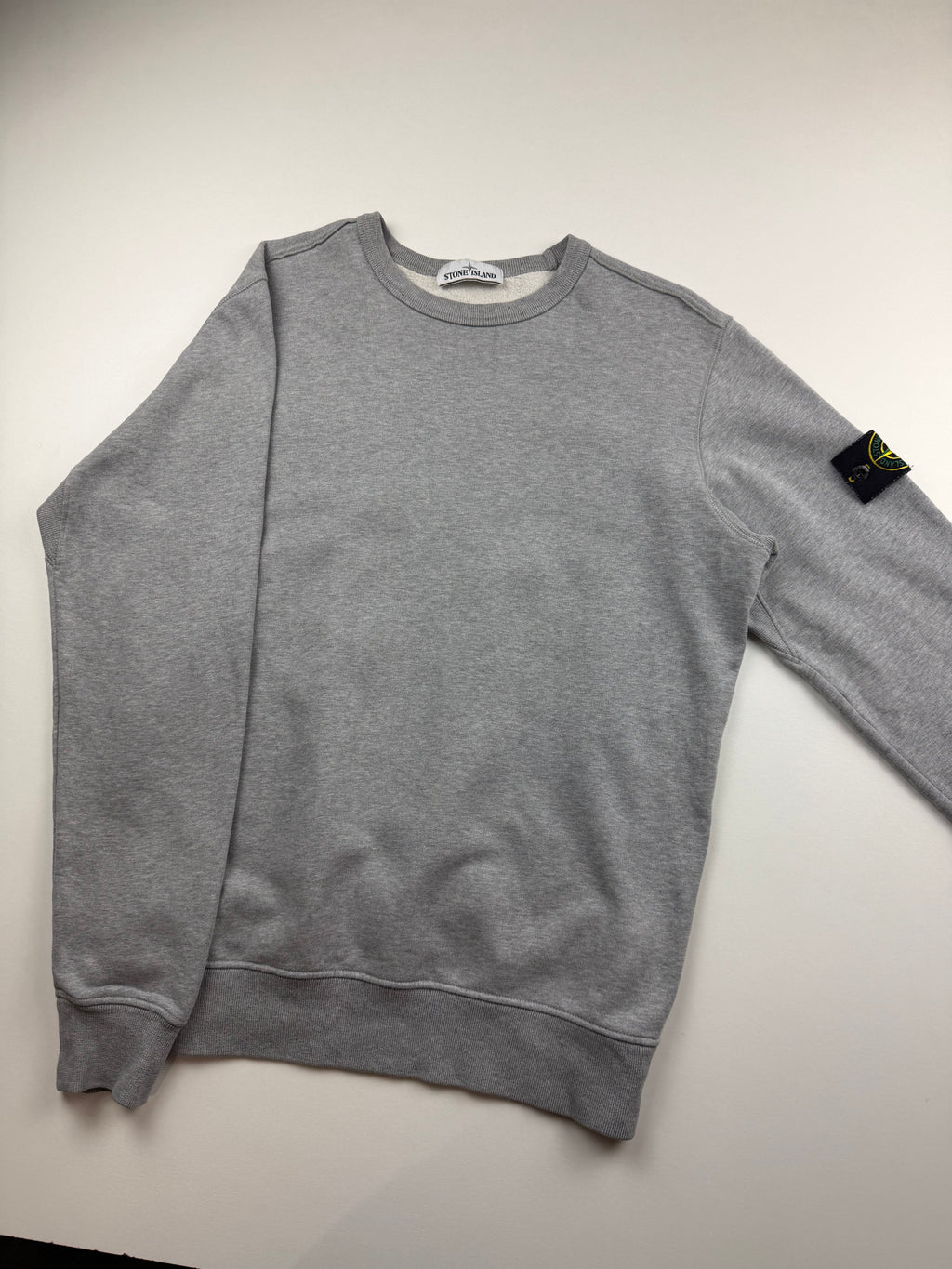 Pull Crewneck Stone Island – Taille L – Gris