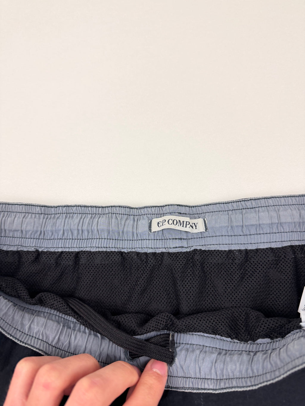 Short nylon C.P. Company – Taille M / 48 – Noir avec Logo