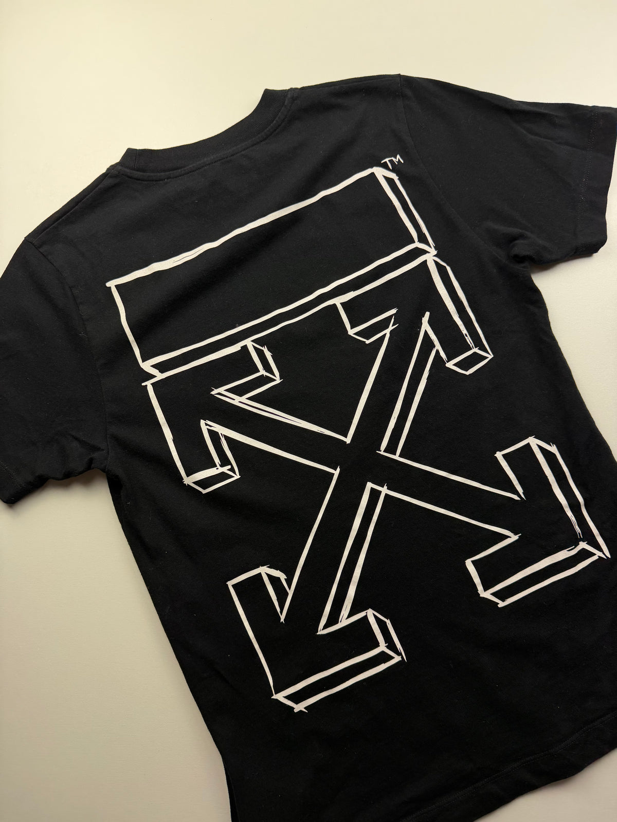 T-Shirt Off-White « 3D Arrows » – Taille XS – Noir