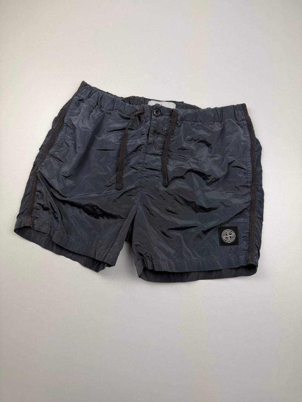 Short de bain Stone Island – Taille S – Nylon Gris