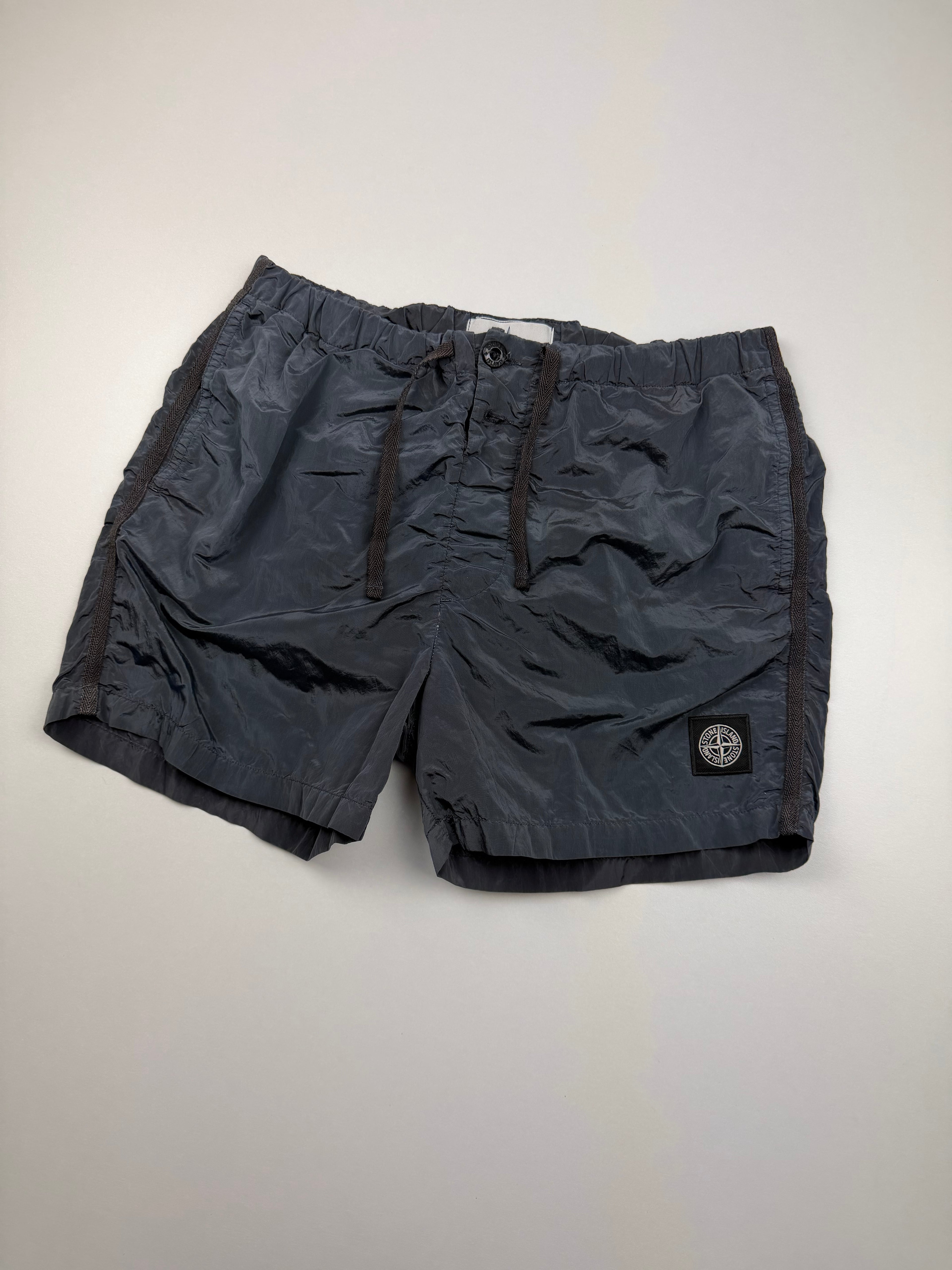 Short de bain Stone Island – Taille S – Nylon Gris