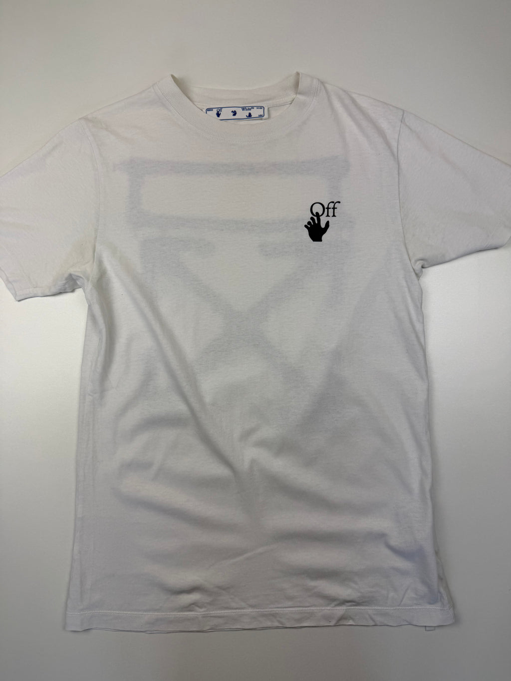 T-shirt Off-White “Spray Marker” – Taille S – Blanc / Noir
