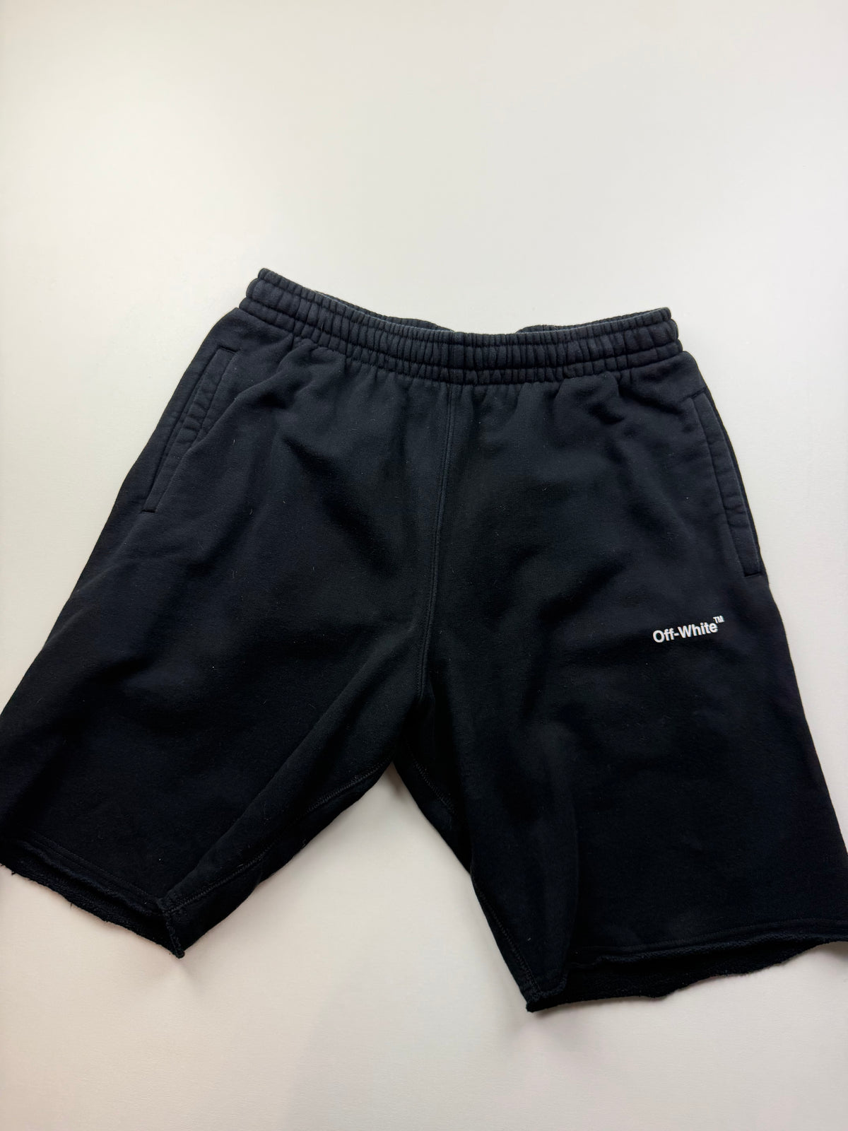 Short Off-White «Caravaggio Diag» – Taille M – Noir