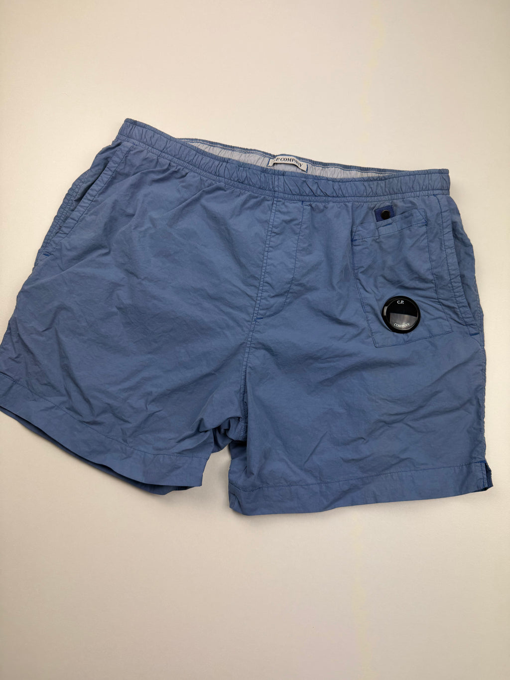 Short de Bain C.P. Company – Taille M / 48 – Bleu en Polyamide avec Logo