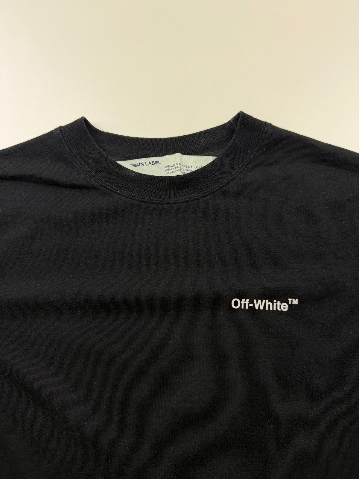T-Shirt Off-White « 3D Arrows » – Taille XS – Noir