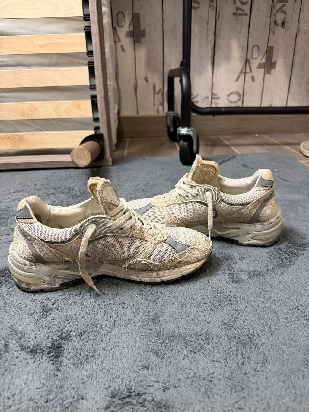 Basket Golden Goose Dad-Star – Taille 39 – Blanches