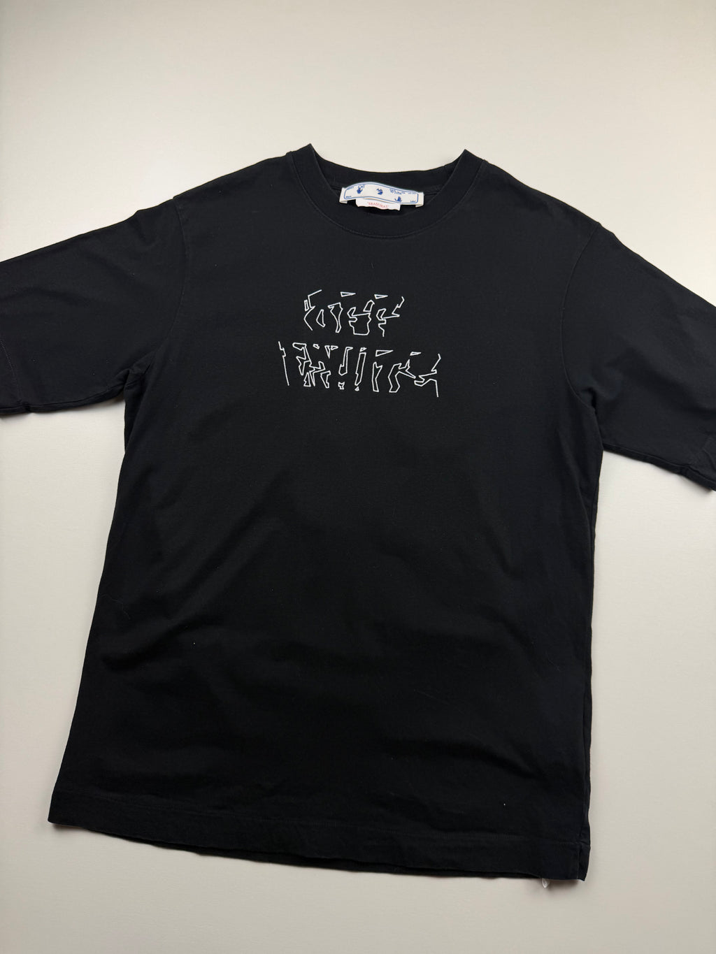 T-Shirt Off-White « Neen Arrow Skate » – Taille S – Noir