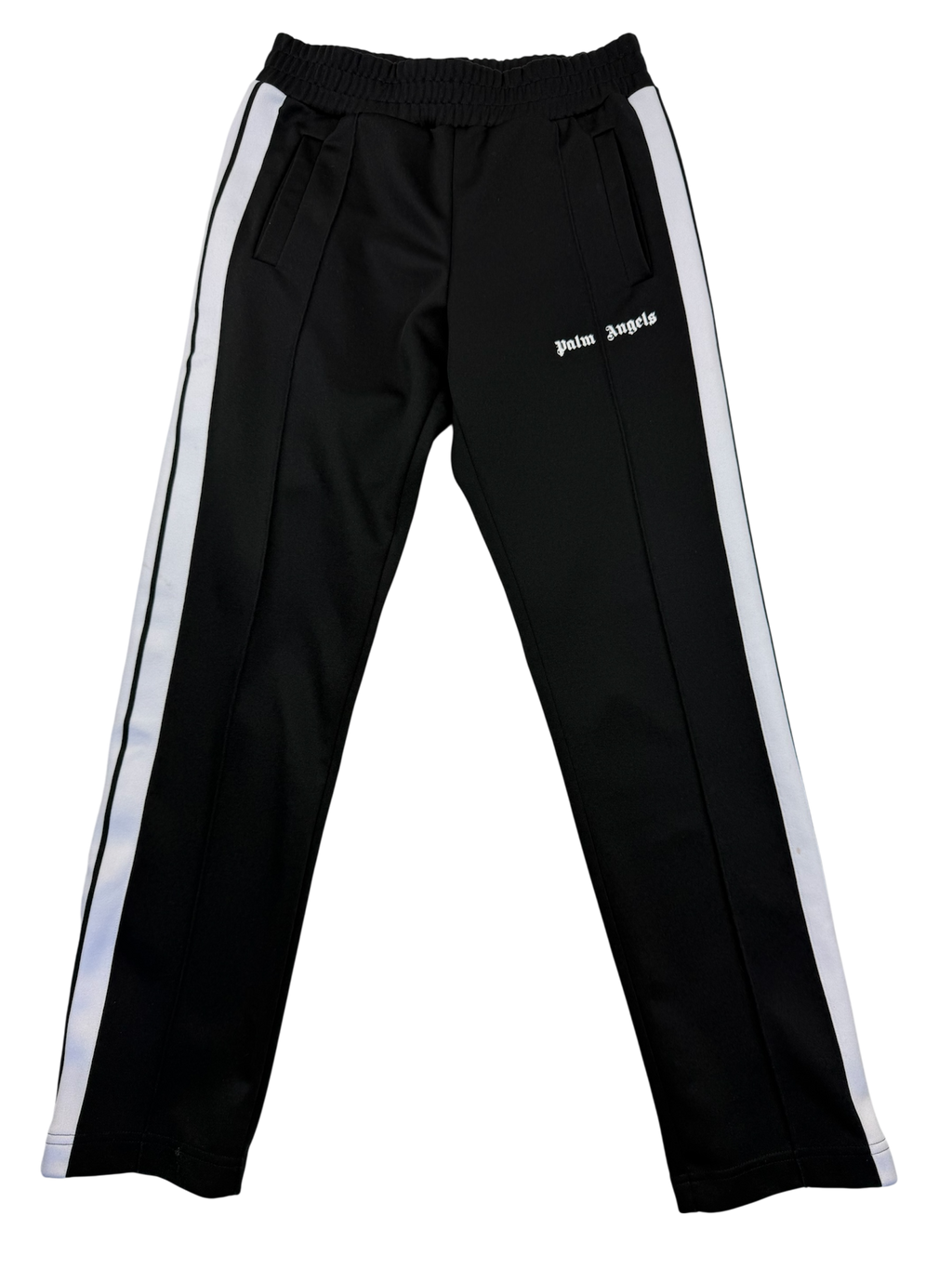 Jogging Palm Angels – Taille S – Noir avec Bandes Blanches