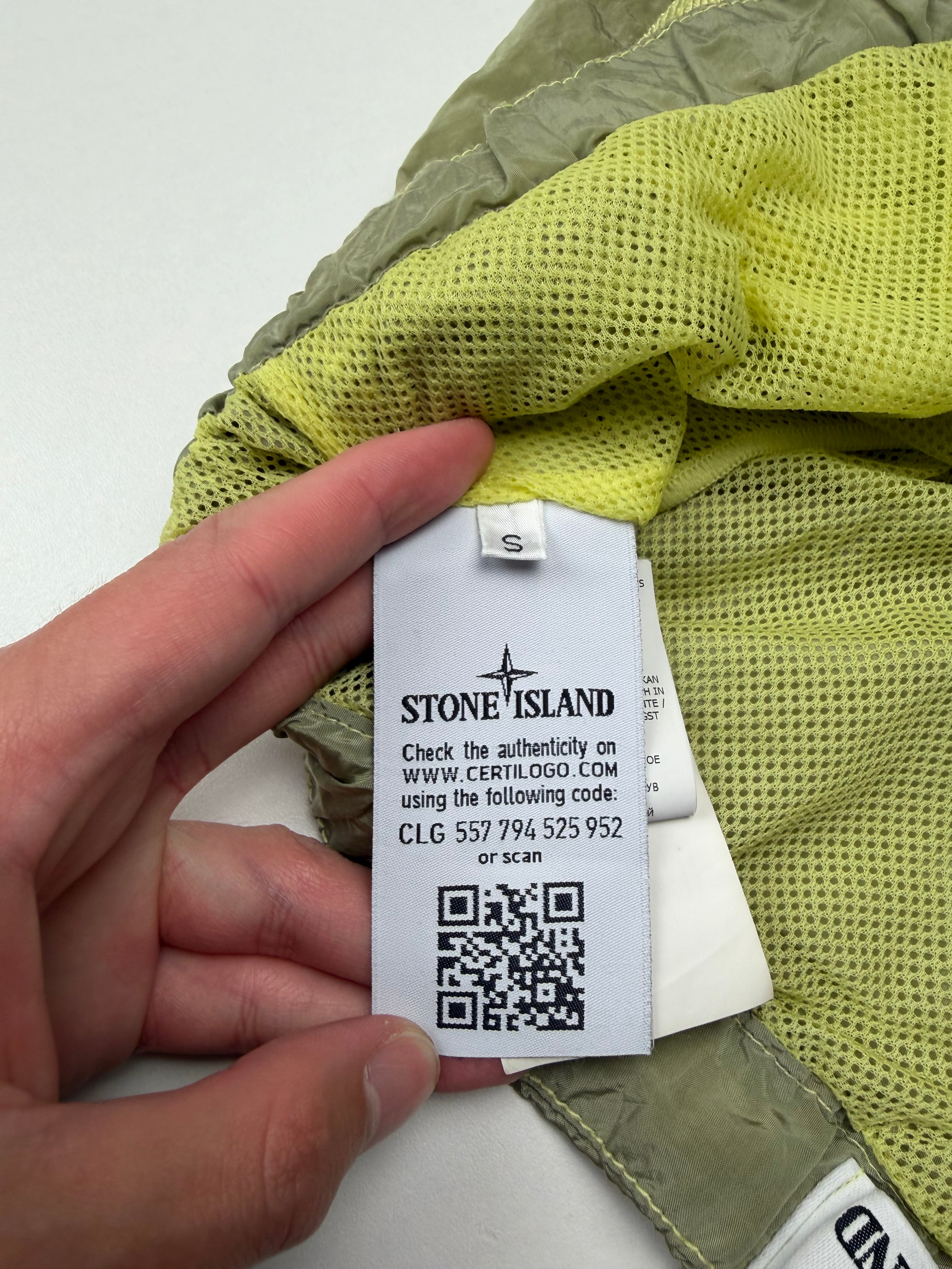 Short de Bain Stone Island – Taille S – Jaune en Polyamide