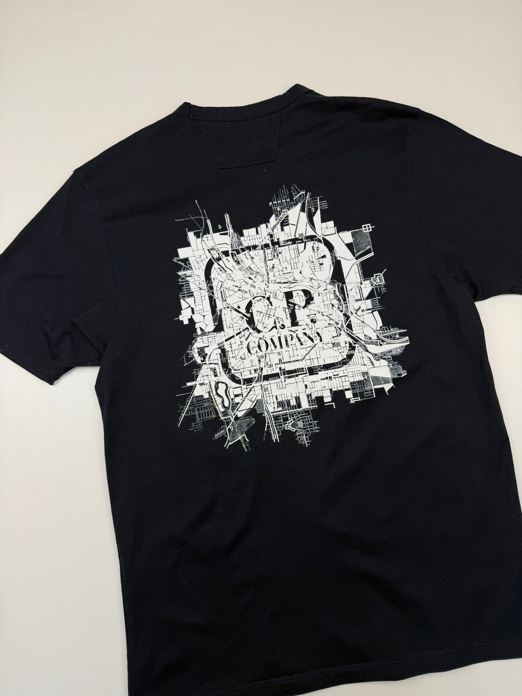 T-shirt C.P. Company “Metropolis Series” – Taille M – Bleu Marine