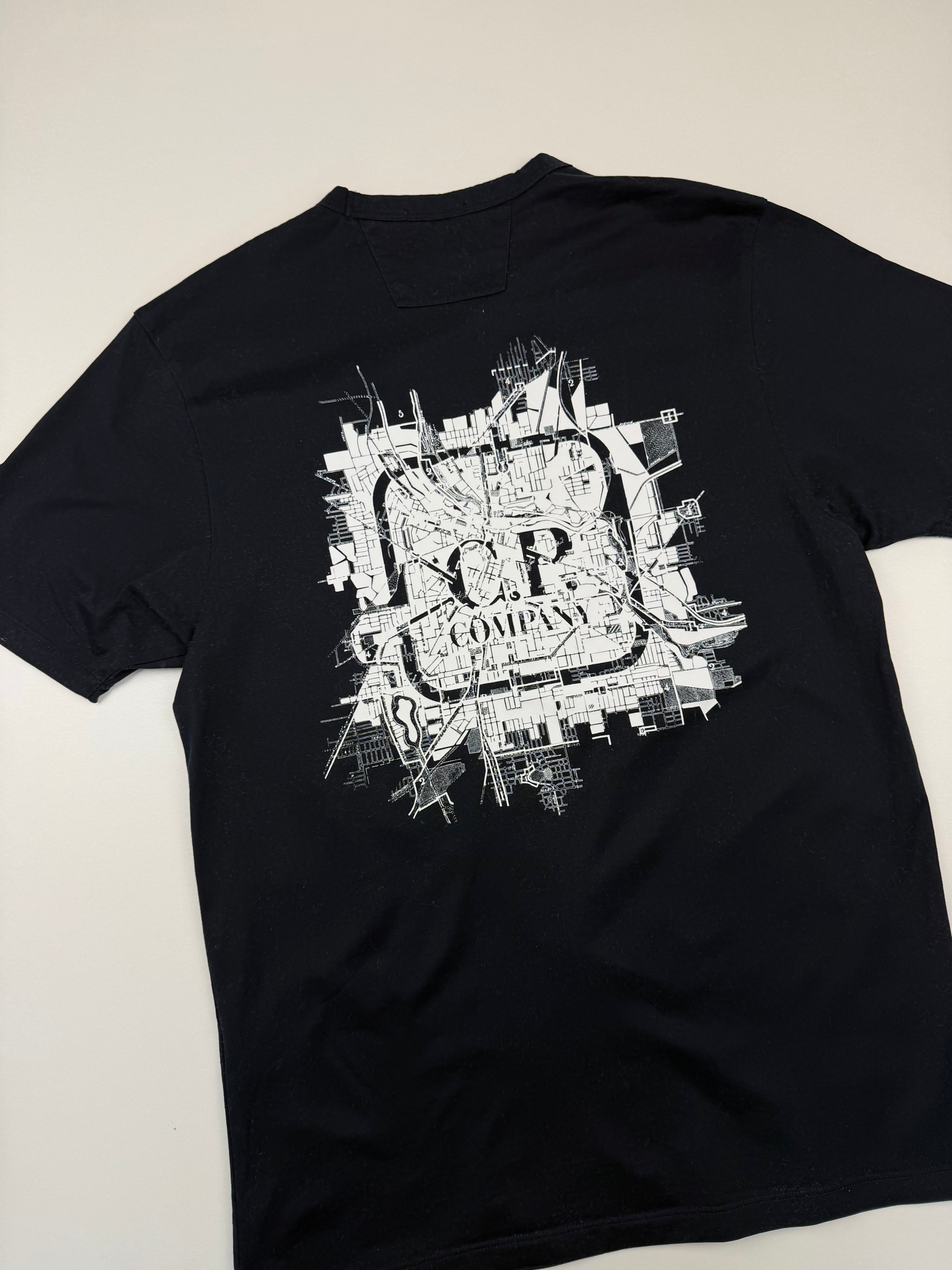 T-shirt C.P. Company “Metropolis Series” – Taille M – Bleu Marine