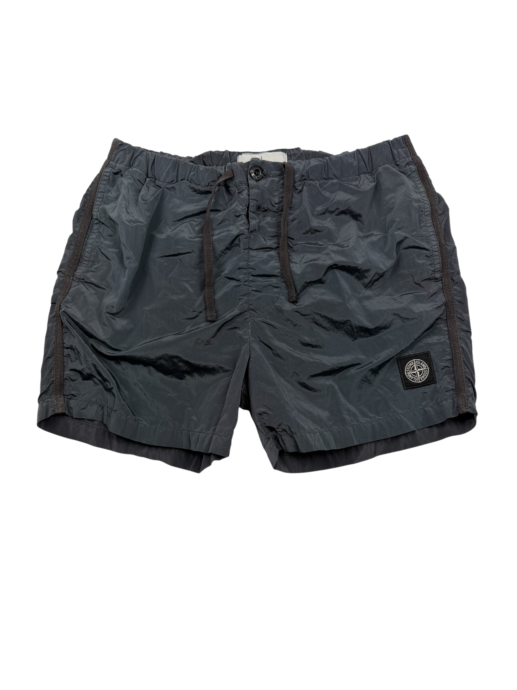 Short de bain Stone Island – Taille S – Nylon Gris