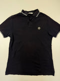 Polo Stone Island – Taille L – Bleu Marine