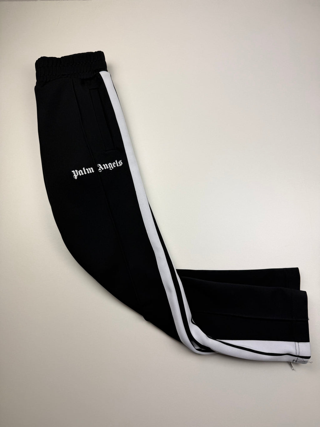 Jogging Palm Angels – Taille XS – Noir avec Bandes Blanches