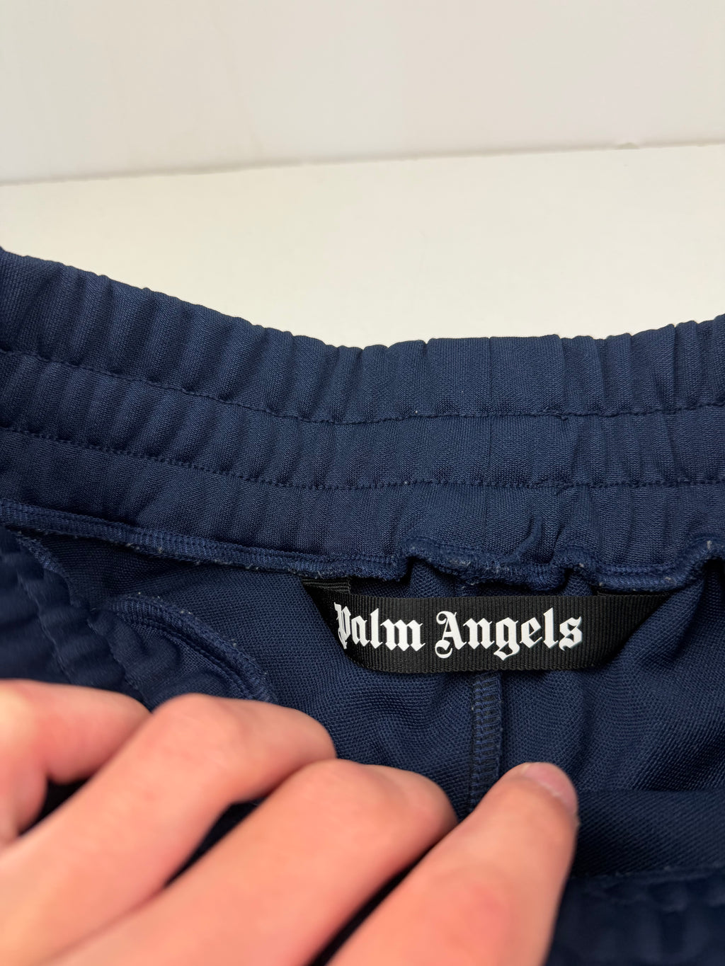 Jogging Palm Angels – Taille XS – Bleu Marine avec Bandes Blanches