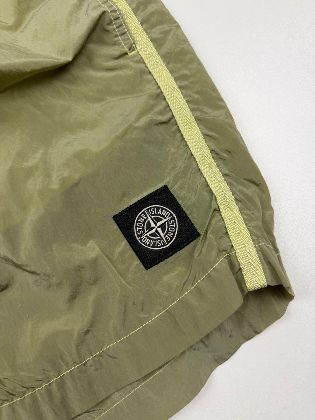 Short de Bain Stone Island – Taille S – Jaune en Polyamide