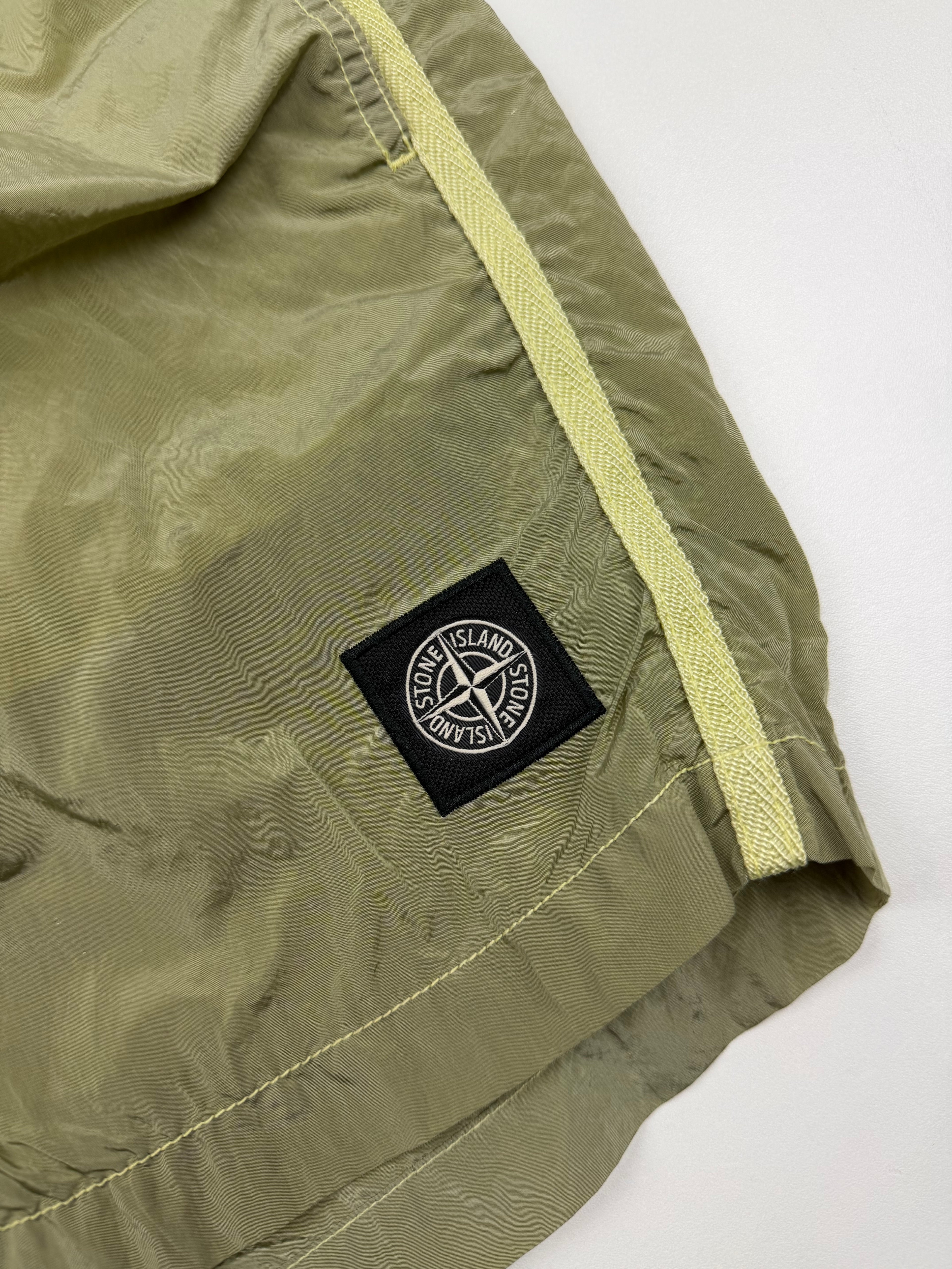 Short de Bain Stone Island – Taille S – Jaune en Polyamide