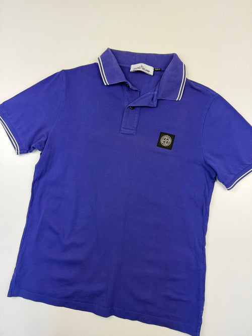 Polo Stone Island – Taille M – Bleu