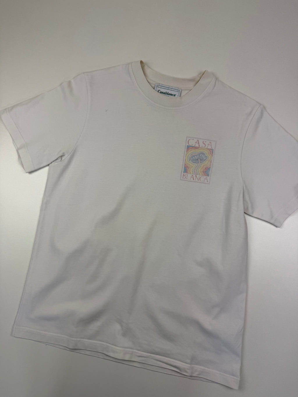 T-shirt Casablanca “Mind Vibrations” – Taille M – Blanc