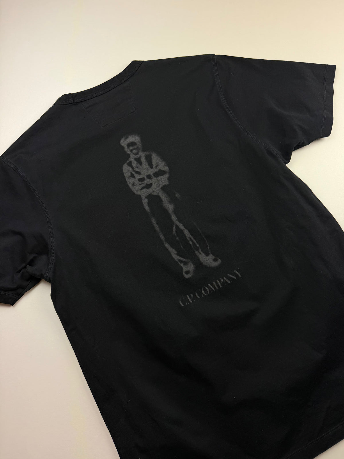 T-Shirt C.P. Company « Mercerized Jersey Logo » – Taille L – Noir