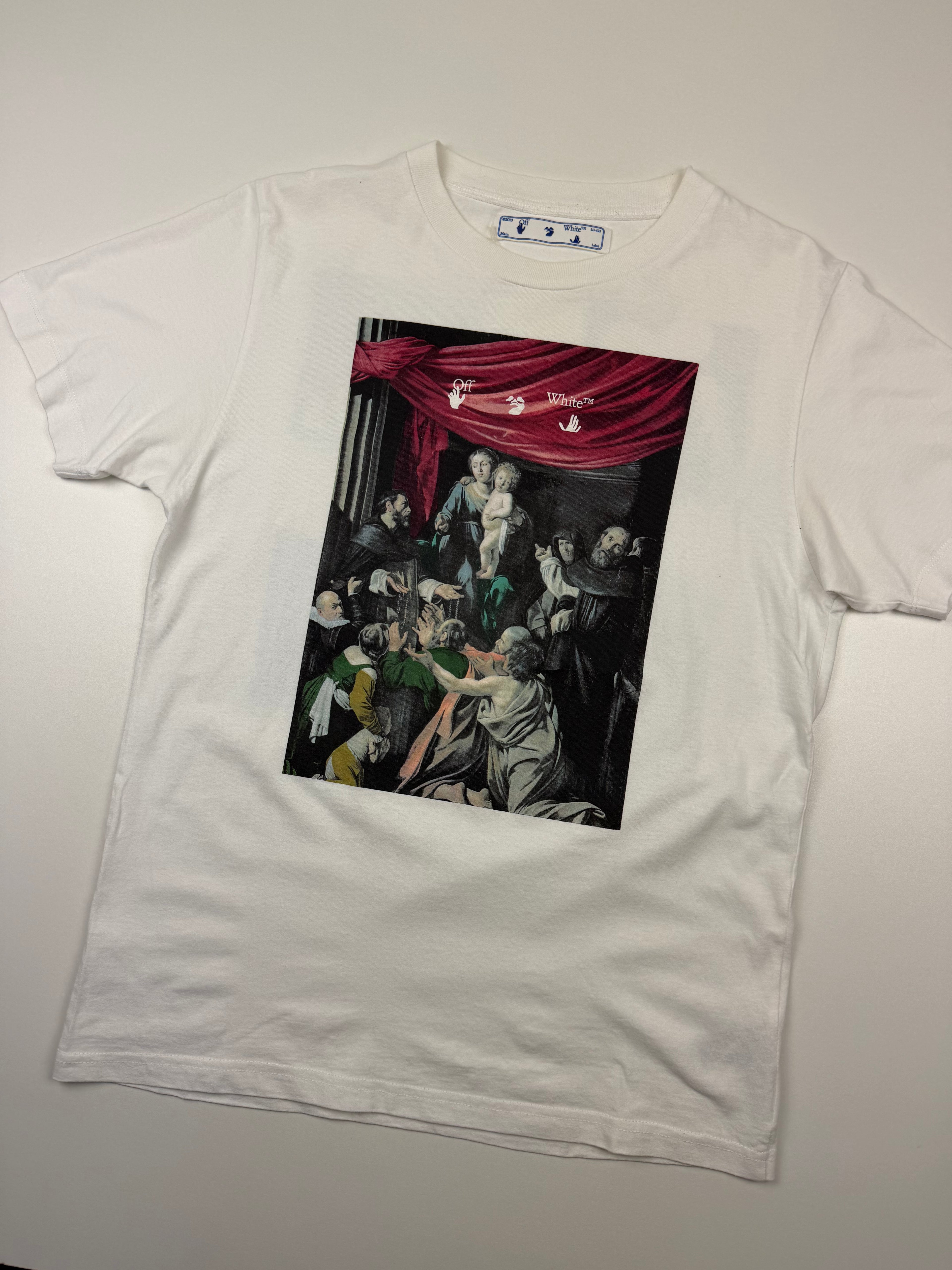 T-shirt Off-White “Caravaggio Painting” – Taille M – Blanc