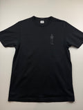 T-Shirt C.P. Company « Mercerized Jersey Logo » – Taille L – Noir