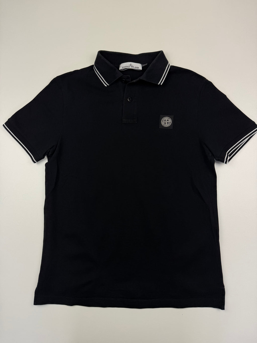 Polo Stone Island – Taille S – Noir