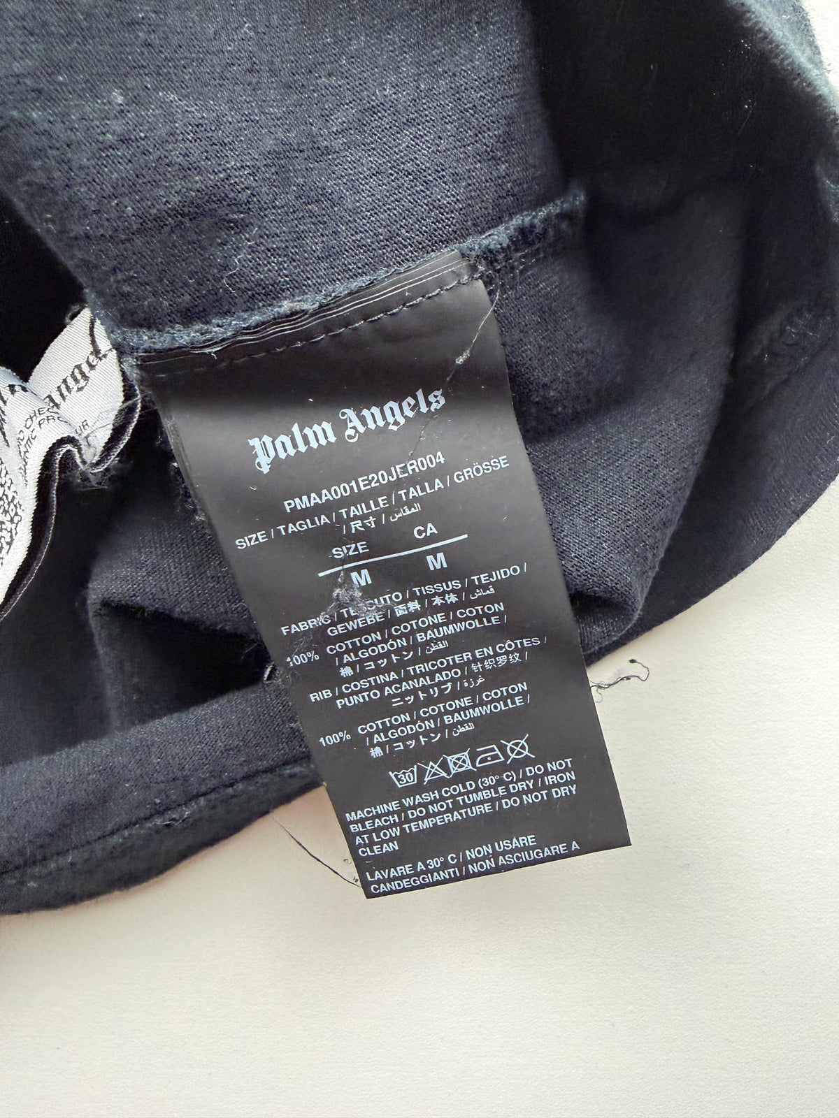 T-Shirt Palm Angels « Teddy » – Taille M – Noir