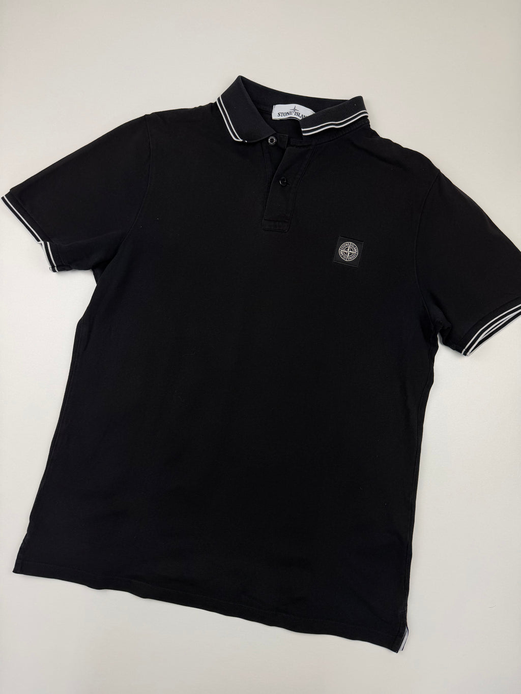Polo Stone Island – Taille L – Noir
