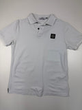 Polo Stone Island – Taille M – Blanc