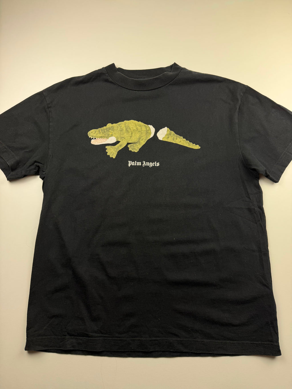 T-Shirt Palm Angels « Crocodile » – Taille XL – Noir