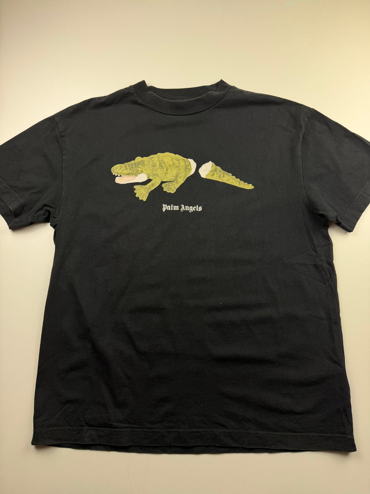 T-Shirt Palm Angels « Crocodile » – Taille XL – Noir
