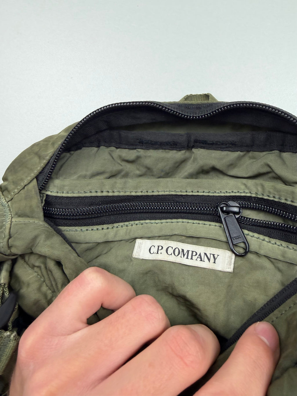 Sacoche banane C.P. Company – Kaki