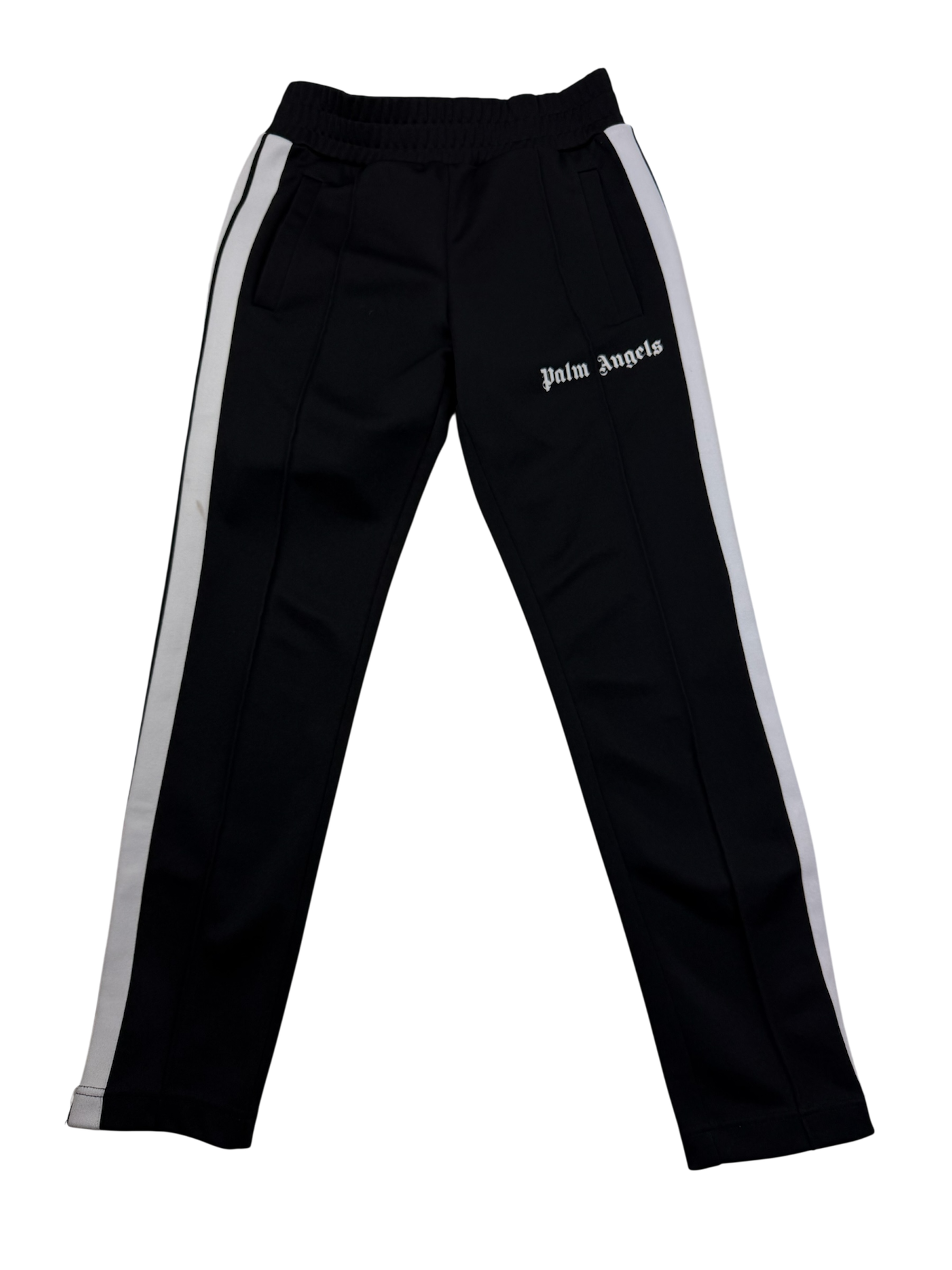 Jogging Palm Angels – Taille XS – Noir avec Bandes Blanches