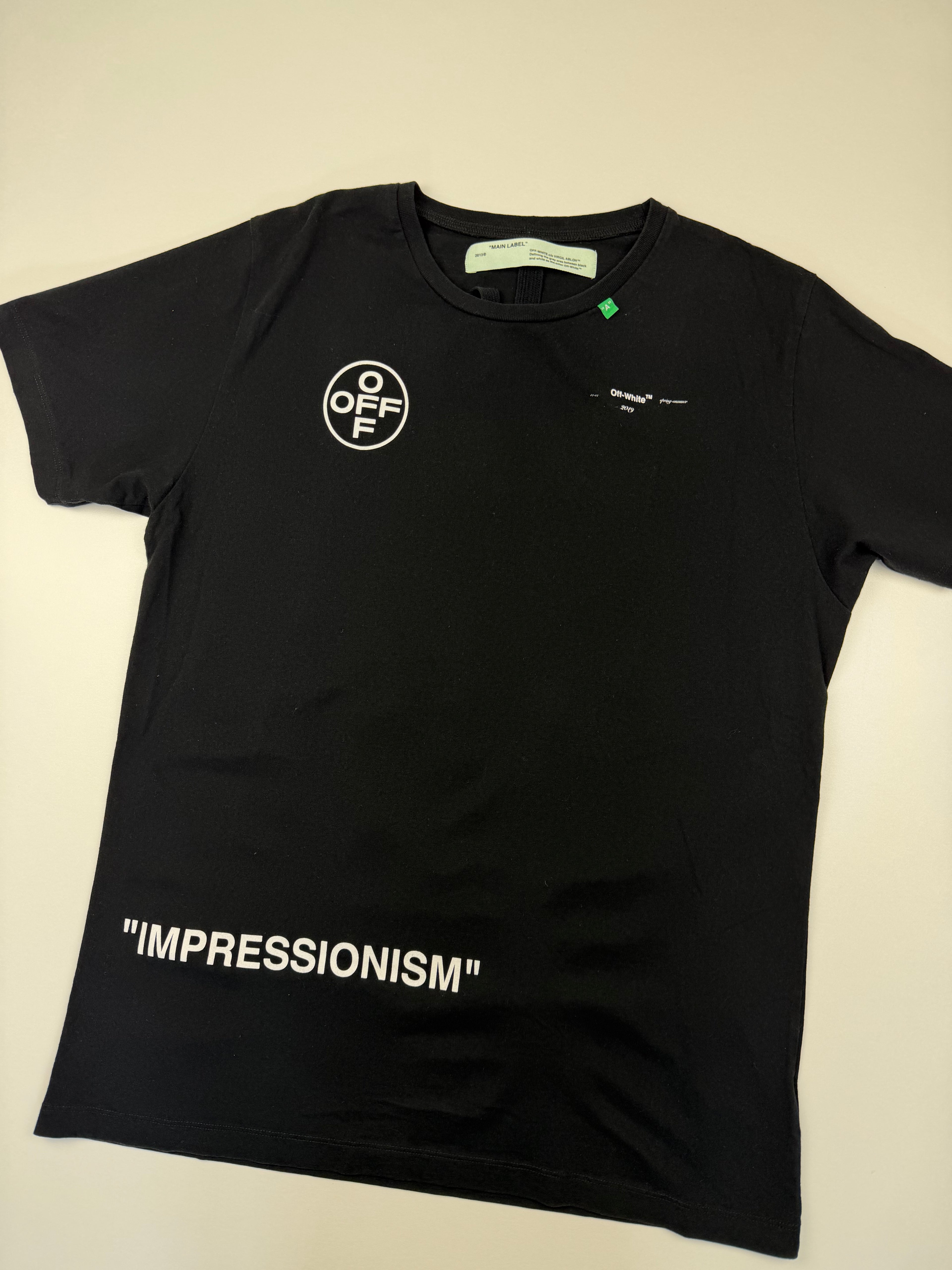 T-shirt Off-White “Stencil Arrow” Oversized – Taille XL – Noir