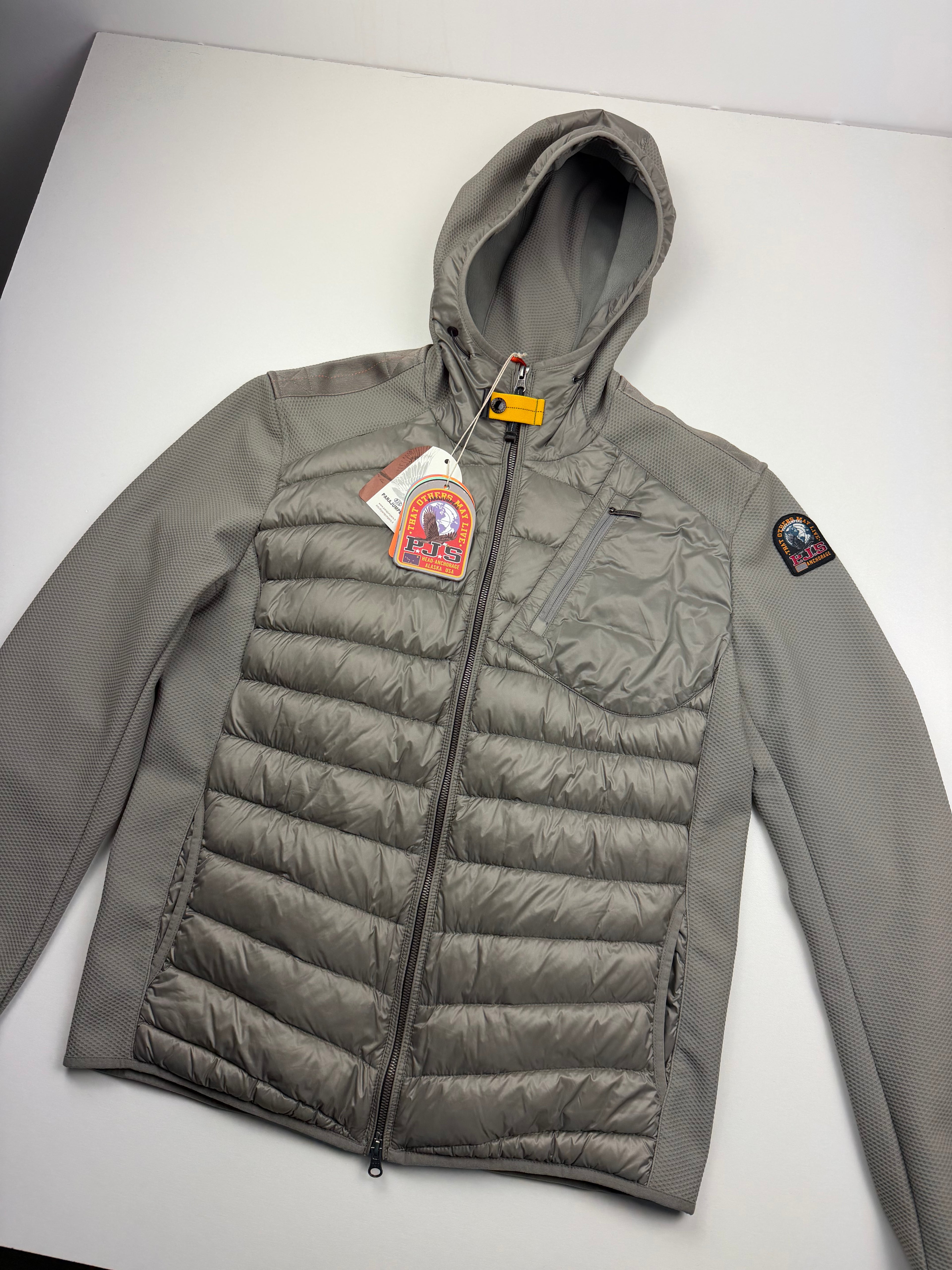 Veste Parajumpers Nolan – Taille XL – Coloris Nowhere (Gris Clair / Beige)