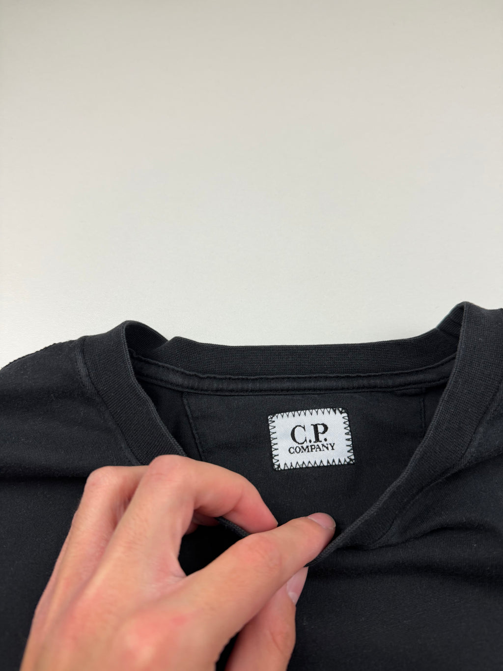 T-Shirt C.P. Company « Jersey British Sailor » – Taille L – Noir