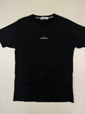 T-shirt Stone Island – Taille M – Noir avec Motif au Dos