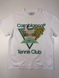 T-shirt Casablanca “Tennis Club” – Taille S – Blanc