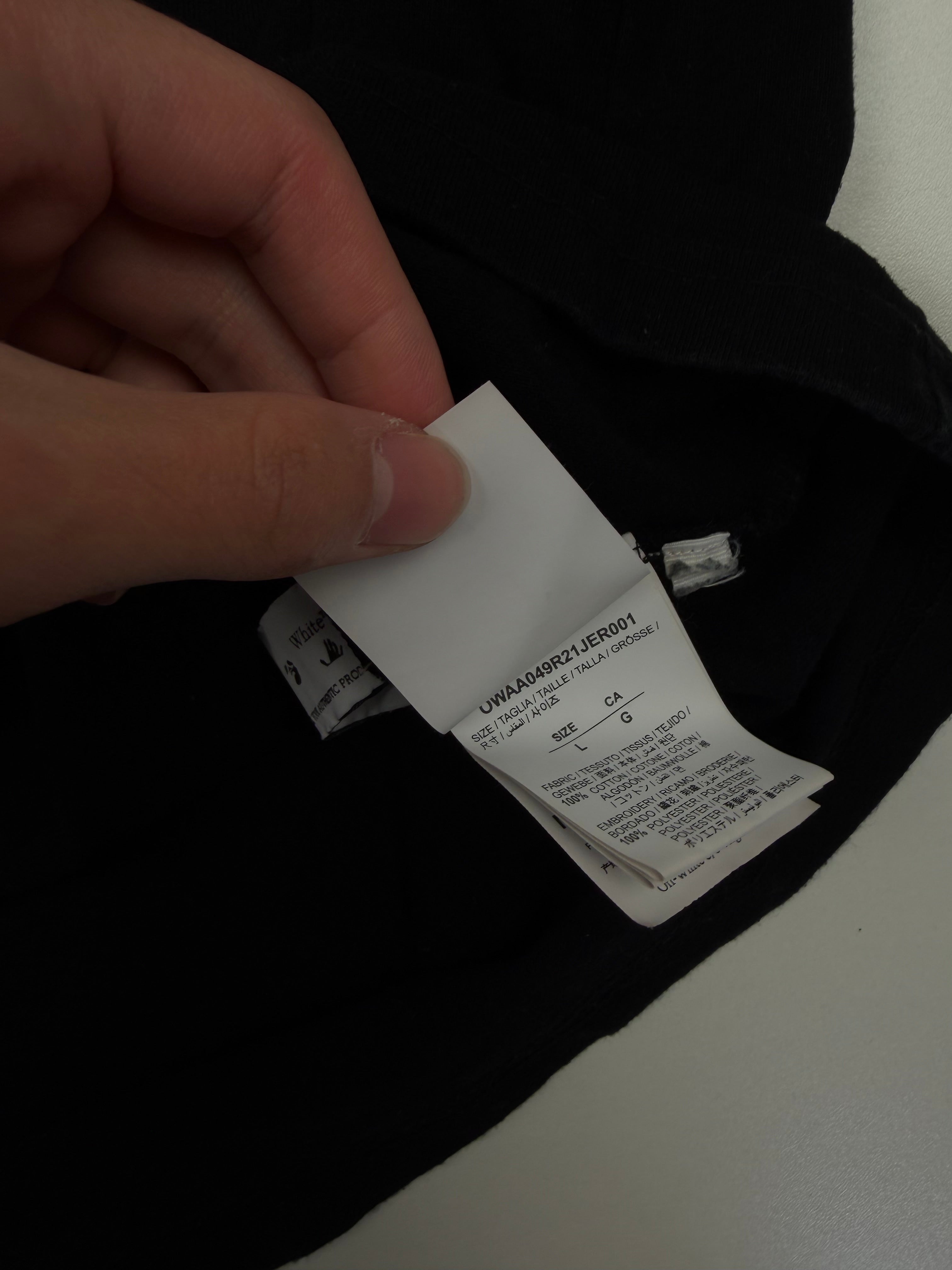 T-shirt Off-White “Liquid Melt Arrows” – Taille L – Noir